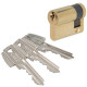 Cylindre entrouvant TESA n°clef 97856 B Laiton - 50303010L 97856 