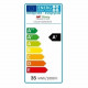 Spot led sur rail 30w binaire triphasé blanc - couleur eclairage au choix 