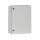 Coffret Polyester 500X400X200 mm IP66, IK10, 960 C, Blanc Gris RAL 9002 IDE
