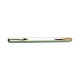 Tige carrée de 6 x 110 mm fendue et fraisée des 2 côtés CADAP pour vis pointeau - C6X110TF