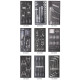 Composition de servante d'atelier 9 inserts 205 outils (3 tiroirs) - eg 4205 - clas equipements