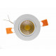 Spot encastrable led cob rond orientable 5w 80 - couleur eclairage au choix 