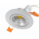 Spot encastrable led cob rond orientable 12w 80 - couleur eclairage au choix