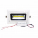 Downlight projecteur vitrine encastrable orientable cob 30w - couleur eclairage au choix