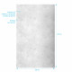 Panneau mural de douche finition béton en composite pierre et ciment - 120 x 210 cm - stone'it light grey 120 