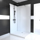 Pack panneaux muraux blanc mat - 90 x 120cm - en aluminium avec profilé d'angle et de finition anodisés chrome - wall'it blanc 90x120 Aurlane - FAC482