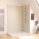 Panneau mural de douche ivoire en aluminium - 120 x 210 cm - wall'it ivoire 120 Aurlane - FAC705
