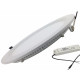 Downlight dalle led extra plate ronde blanc 18w - couleur eclairage au choix