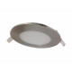 Downlight dalle led extra plate ronde alu 6w - couleur eclairage : blanc froid 6000k - 8000k