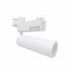 Spot led sur rail 30w binaire triphasé blanc - couleur eclairage au choix