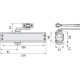 Ferme-porte fl96 evo - cavers iseo - 24v - bi-tension - rupture + contact bras droite - 379965 