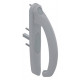 Poignée 20° intérieur 5531 la croisee ds - profil 35 à 53mm - gris inox claro - gauche - ds5531-g870