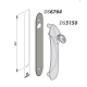 Platine pour Solo et Senzo LA CROISEE DS Noir - DS6764-013