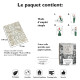 Papier peint beige graffiti avec des rayures abstraites noires - GRAFFITO++ 