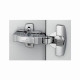 Charnière Sensys sans amortis. HETTICH Porte 15 à 32mm 110° porte rentrante à visser - 9091600