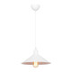 Lustre lampe lumière suspendu suspension hinckley en plastique hauteur 62 cm e27 blanc helloshop26 03_0007504