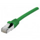 Cordon rj45 c6a sftp 3m lsoh vert - snagless - protege rj