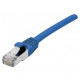 Cordon rj45 c6a sftp 7.5m lsoh bleu - snagless - protege rj
