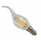 Ampoule led e14 flamme cob filament 6w 220v 360 - couleur eclairage au choix