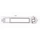 Ampoule led pl g24 pl9 9w 220v 2 broches 120 - couleur eclairage au choix 