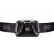 Lampe frontale petzl tactikka - noire - avec bandeau - compatible batterie rechargeable - e93aca 