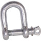 Manille droite standard LEVAC - Ø 14 mm - Entraxe 27 mm - H.57 mm - CMU 750 kg - 5230HG 