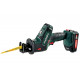 Scie sabre metabo sse 18 ltx 2 x 2,0 ah li-power, asc 55, coffret - 602266500