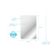 Miroir salle de bain - 40x60cm - GO - MIR045 
