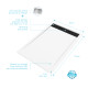 Pack receveur acrylique blanc 120x80 et grille décor aluminium finition noir mat - pack whitness ii 