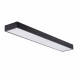 Réglette led 38w 120cm suspendu noir - couleur eclairage au choix