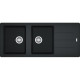 Évier Basis BFG 621-116 Fragranit+ Onyx FRANKE - 1600x500 mm - 114.0526.329 