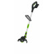 Coupe-bordure r-bat20 a batterie, 1 batterie 20v 2amp, avec chargeur, prbat20-cb