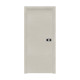 Bloc-porte pose fin de chantier collection premium miro avec poignée exclusive noire, h.204 x l.83 cm, aspect textile opale, réversible