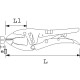 Pince etau type americaine 190 mm SAM - 21118 
