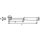 Clé à douille emmanchee 5,5 mm SAM - 292P5,5FME 