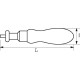 Tournevis dyna monocouple debrayable carre 1/4' SAM - 40MC5 