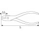 Pince electronique coupante diagonale pvc sam - 562 