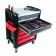 Composition travaux publics 149 outils en module mousse + servante 6 tiroirs servi-630n SAM - CPP149MMS