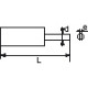 Embouts de vissage SAM durs pour matériaux tendres - Entrainement 1/4' à gorge - Set de 3 - E-312 