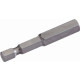 Set de 5 embouts durs pour materiaux tendres 6 pans 6 mm SAM - E314H6