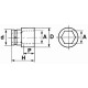 Douille chocs 1/4 de 13 mm SAM - NR13 