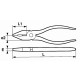 Pince universelle isolee 185 mm SAM - Z20418 