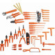 Caisse textile 30l avec 45 outils isoles 1000v SAM - Z45TVS