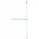 Serrure anti-panique coupe feu Fluid blanc 2 points haut/bas JPM - 900 mm - FL2090-03-0A