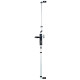 Serrure multipoints Multireverso TIRARD pour volet et porte garage - Alu blanc - Carré 7 Profil EU - WG591010Q