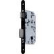 Serrure urgence à larder D458 Emergency VACHETTE - tétière réversible - noir droite - 14500000