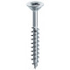 Vis à bois MUSTAD Panelvit - Pozidriv - Ø4x70 mm - Filetage partiel fraisante - Boite de 200 - PFACZP400700C8C