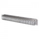 Applique murale chromée crystal 100 ampoules 10 cm