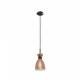 Suspension cuivre retro 1 ampoule