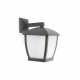 Aplique murale de jardin gris foncé wilma h32 1 ampoule